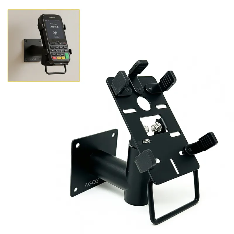 Adjustable Wall Bracket Stand for Castles POS – Swivel & Tilt Metal Mount