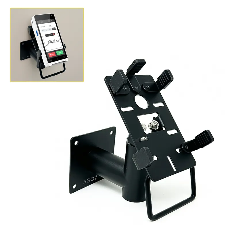 Durable Metal Swivel Stand POS Wall Mount for Valor Paytech Terminals