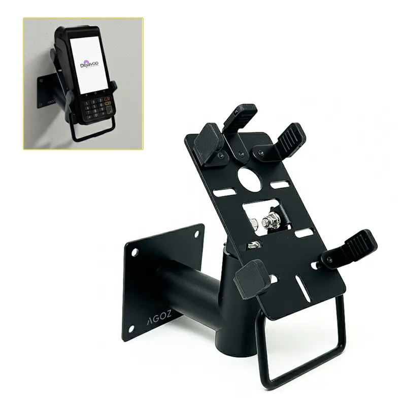 Dejavoo POS Terminal Wall Mount – Adjustable Metal Swivel & Tilt Stand | Agoz