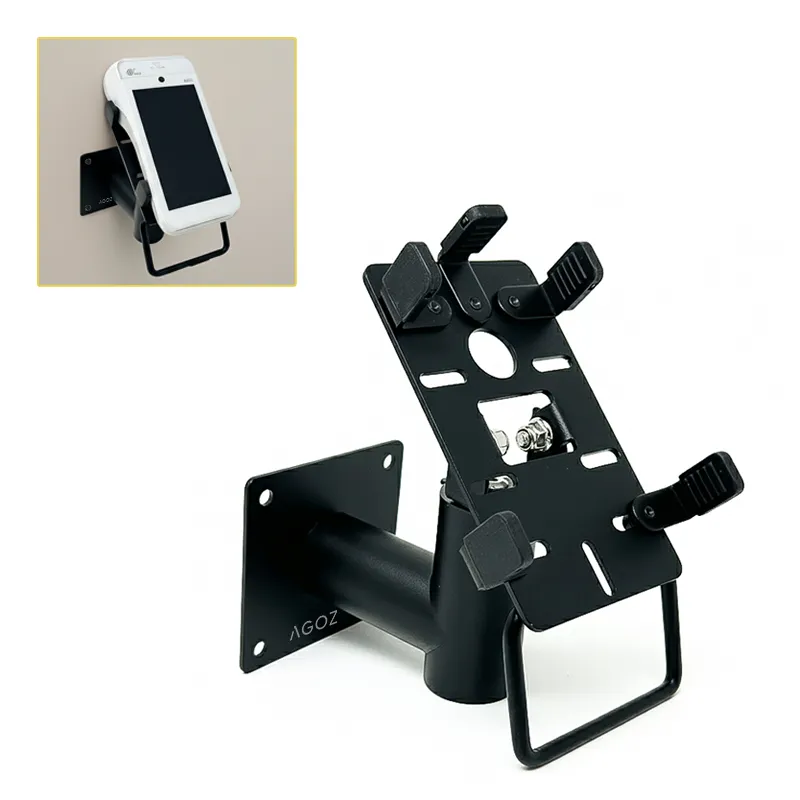 Heavy-Duty POS Wall Mount Metal Swivel Stand Universal Fit