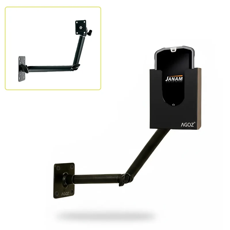 Janam Scanner Swing Arm Mount for Enterprise Workstation Scanning | Agoz
