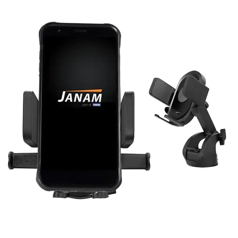 Janam Handheld Scanner Vehicle Cradle for Route Fleet Workflows | Agoz