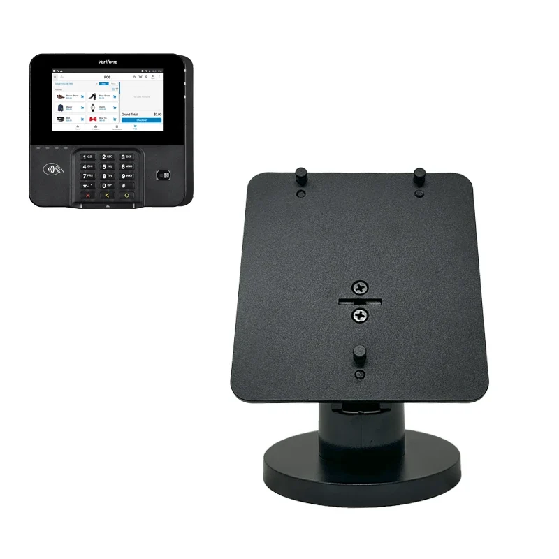 Low-Profile Swivel Stand Metal Mount for Verifone Keypad POS Terminals