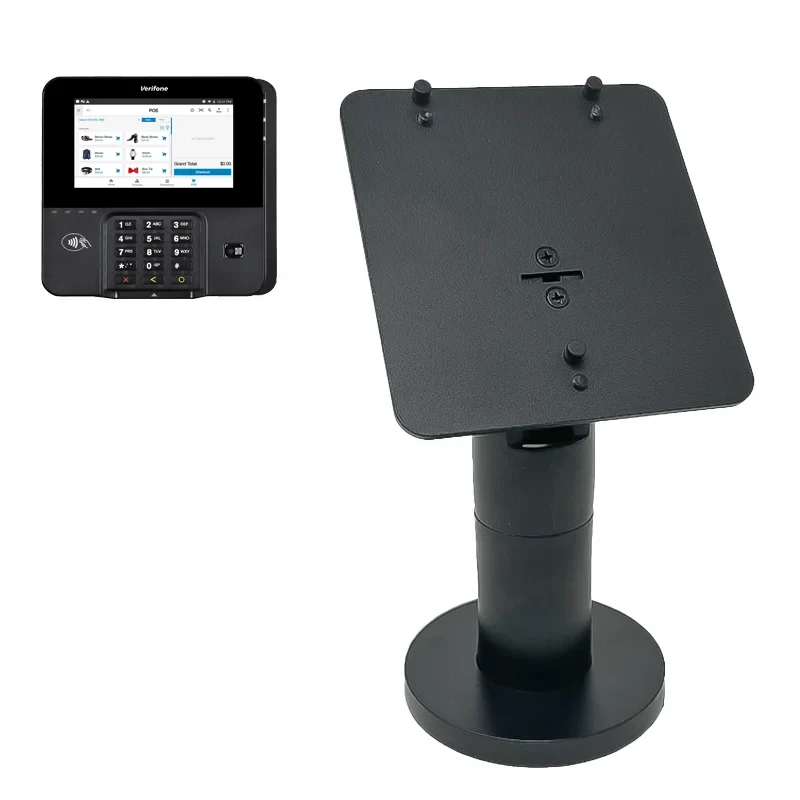 High-Profile Metal Swivel Stand Mount Holder for Verifone Keypad POS Terminals