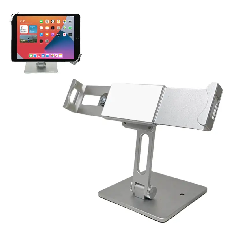 Heavy-Duty Countertop Retail Tablet Holder Stand - Low-Profile