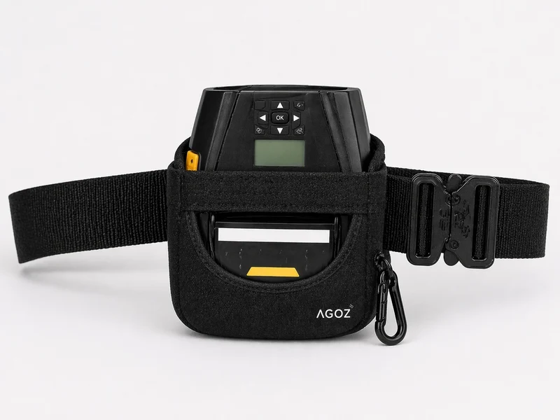 Zebra Mobile Printer Holster with Waist Belt for Hands-Free Carry