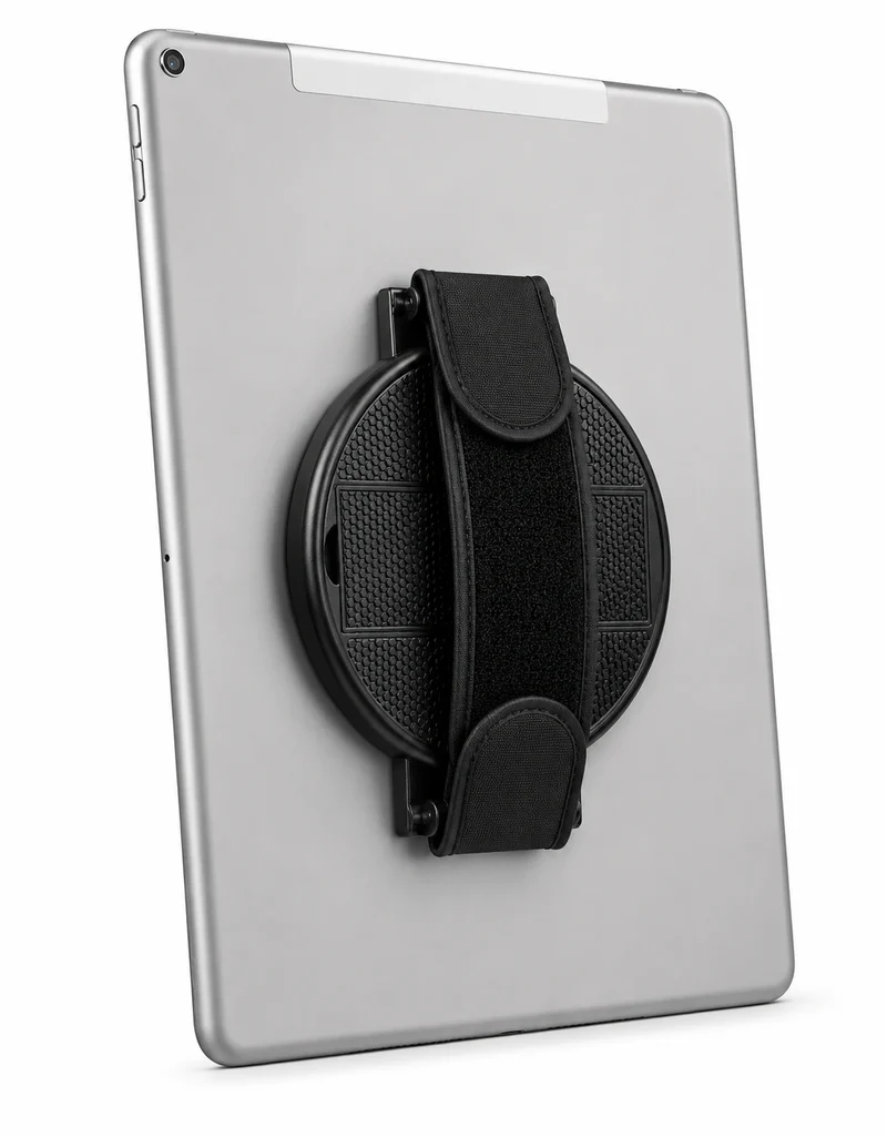 Zebra Rugged Tablet Hand Strap Grip with 360° Rotating Handle