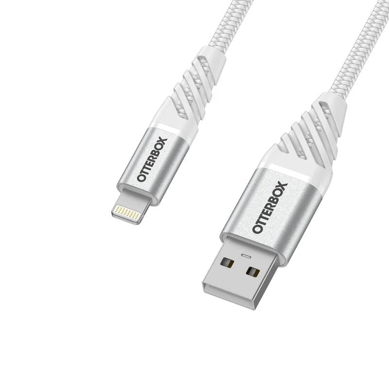 Cavo OtterBox Premium USB-A da 2 metri con connettore Lightning - Bianco