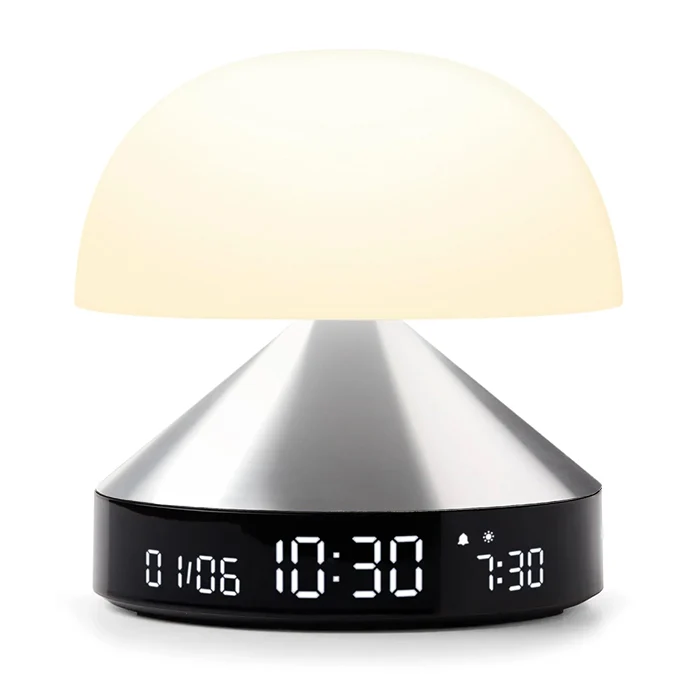 Lampada 3-in-1 Lexon Mina Sunrise - Alluminio