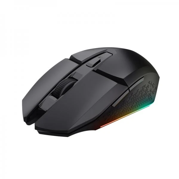 TRUST MOUSE GAMING RGB WIRELESS RICARICABILE 4.800DPI - GXT110 FELOX NERO [25037]