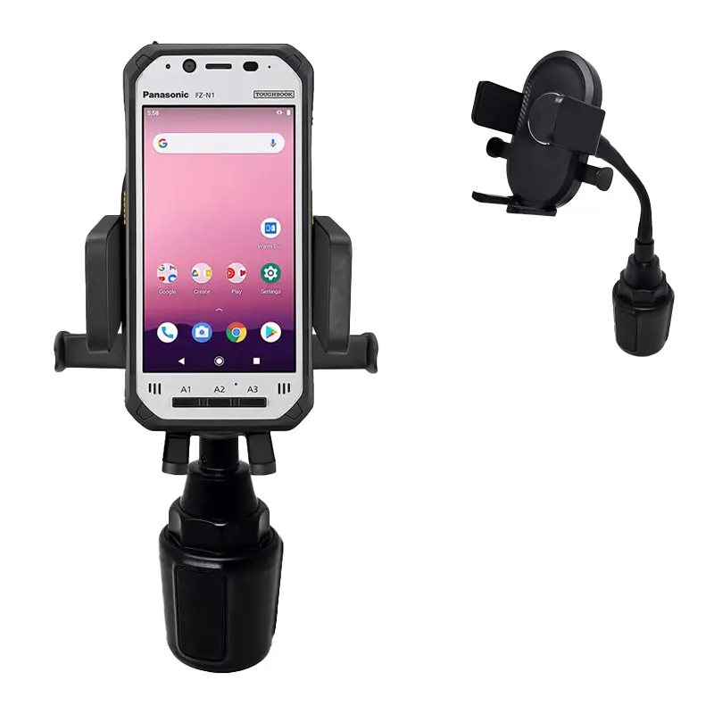 Panasonic Toughbook Cup Holder Mount for Shared Fleet Vehicles | Agoz
