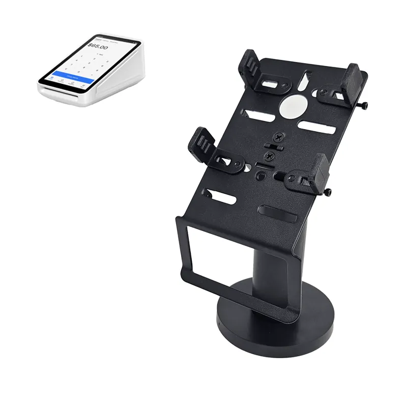 Adjustable POS Pole Stand for Square POS – Swivel & Tilt Metal Mount