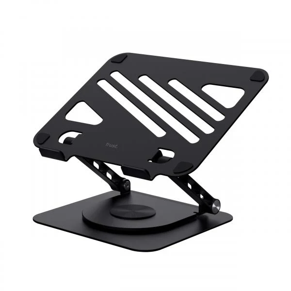 TRUST SUPPORTO/RIALZO PER LAPTOP IN METALLO - ZEFF - NERO [25482]