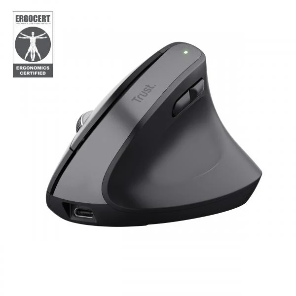 TRUST MOUSE ERGONOMICO WIRELESS, BAYO+ [25146]
