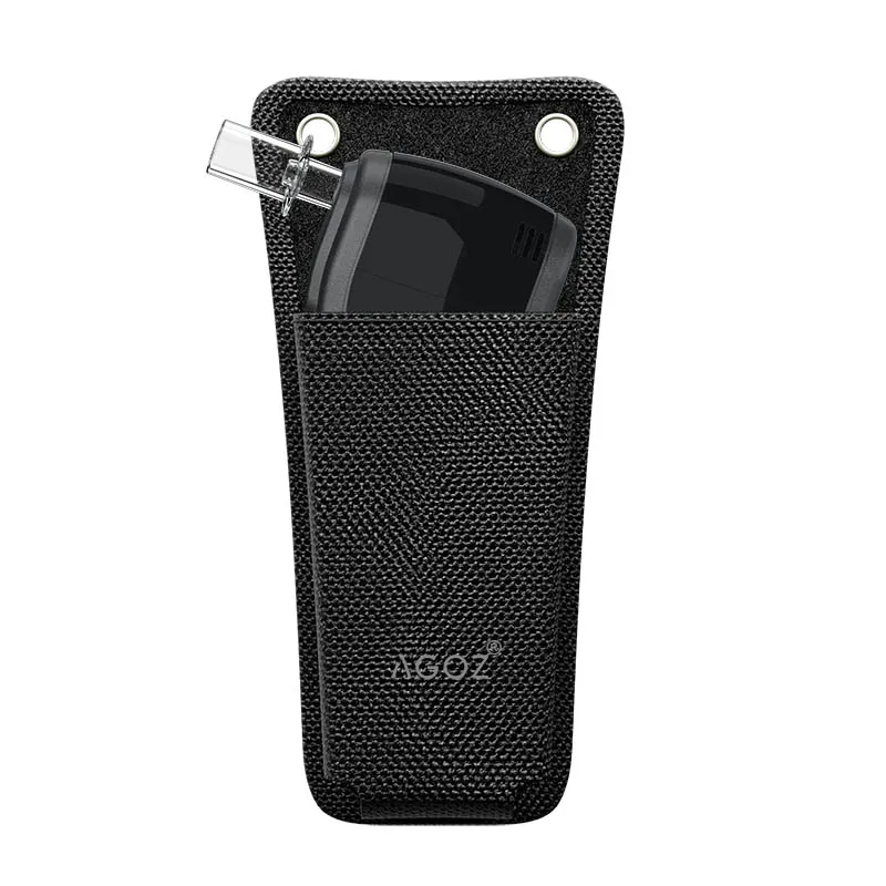 Slim Holster with Belt Clip and Loop for Breathalyzer