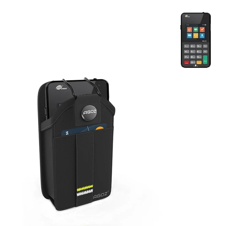 Ultra-Rugged PAX Handheld POS Holster with Snap Closure