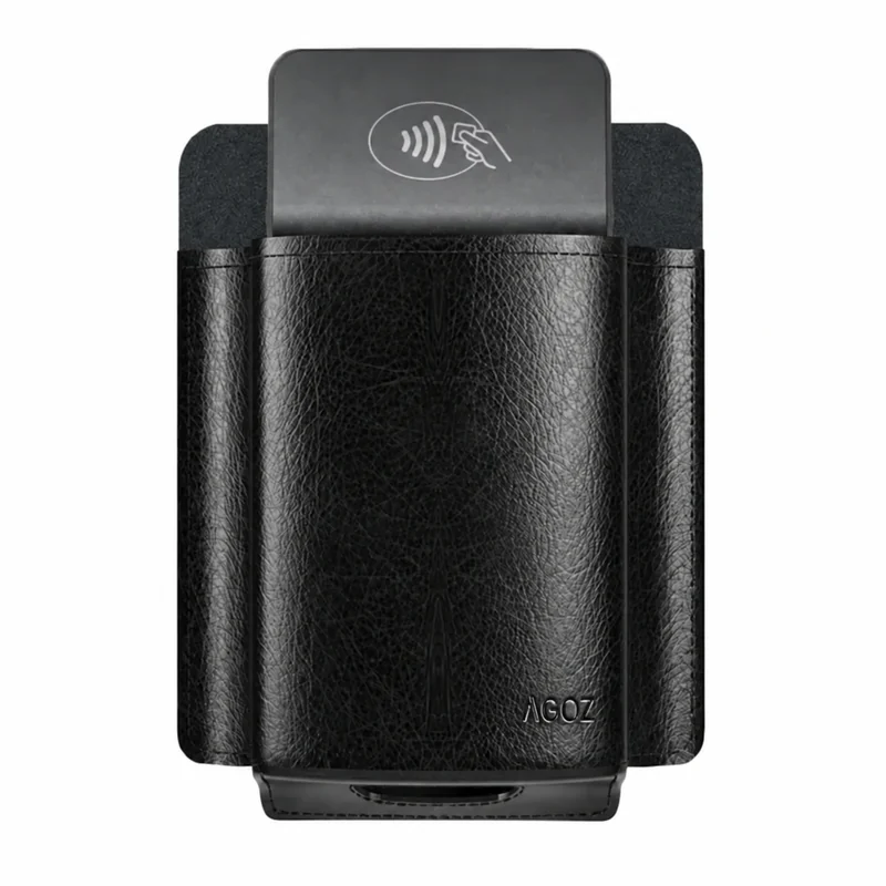 Leather Adyen Mobile POS Terminal Case with Belt Clip