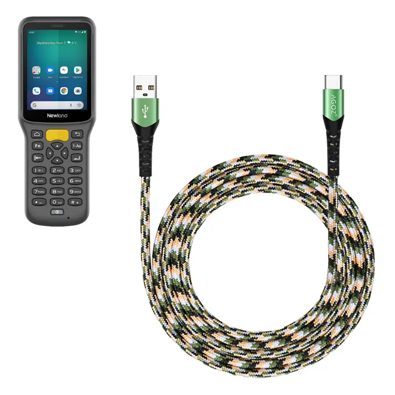 Newland Mobile Computer USB-C Fast Charger Cable for Handheld Workflows | Agoz