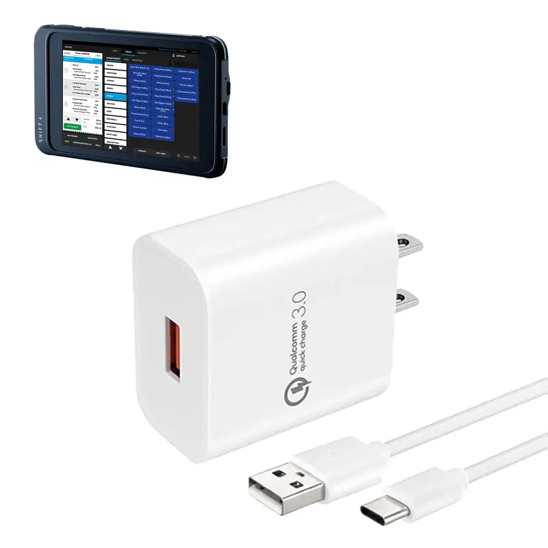 Wall Charger and USB-C Cable for Shift4 Payment Terminal