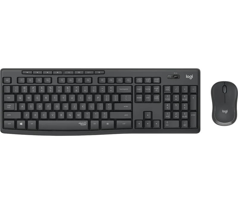 Logitech MK295 Kit Mouse e Tastiera Wireless Silent [920-009797]