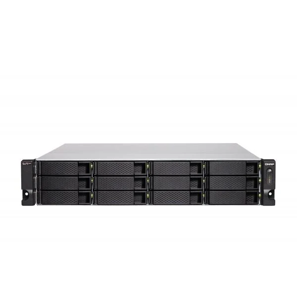 QNAP TS-H1886XU-RP-R2 NAS Armadio (3U) Intel Xeon D D-1622 32 GB DDR4 0 TB QuTS hero Nero, Grigio [TS-H1886XU-RP-R2-D1622-32G]