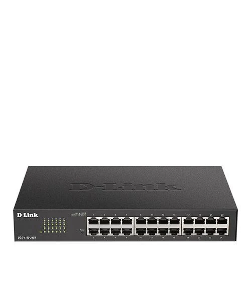 D-Link DGS-1100-24V2 Gestito L2 Gigabit Ethernet (10/100/1000) 1U Nero, Grigio [DGS-1100-24V2/E]