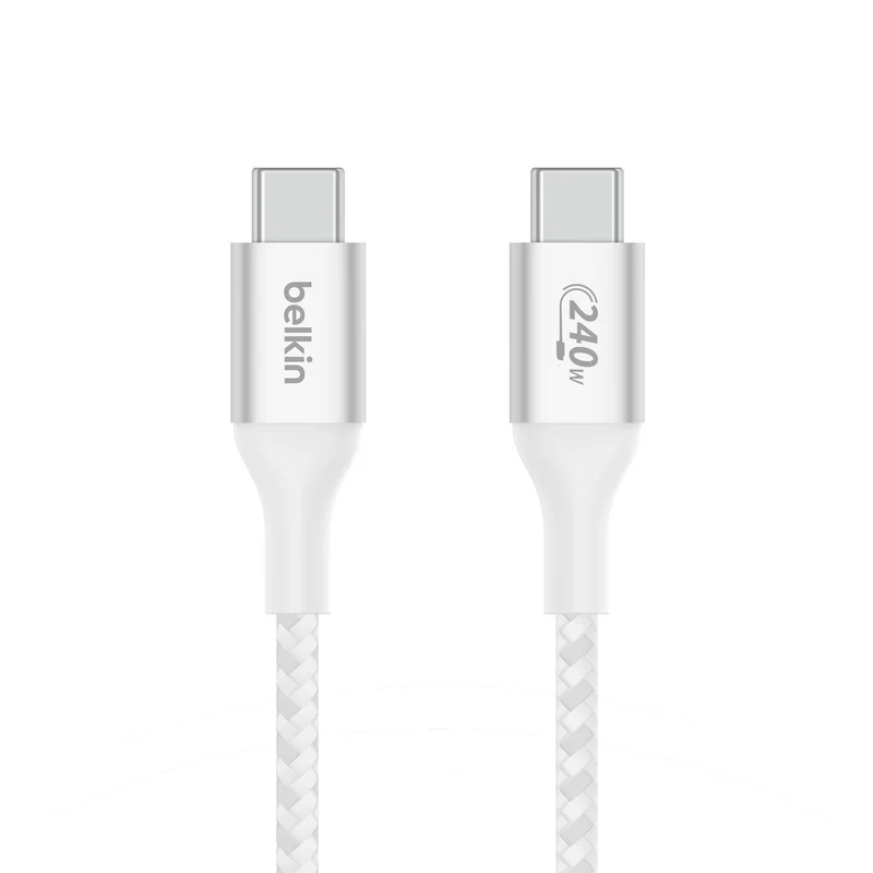 Belkin CAVO 240W USB-C TO USB-C CABLE 1M [CAB015BT1MWH]