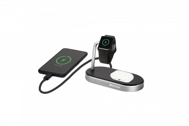 Verbatim WCS-02 Universale Nero USB Carica wireless Ricarica rapida Interno [49556]