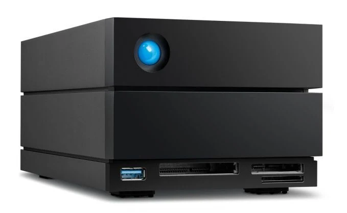 LaCie 2BIG DOCK array di dischi 28 TB Desktop Nero [STLG28000400]