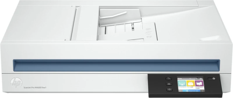 HP Scanjet Pro N4600 fnw1 Scanner piano e ADF 1200 x 1200 DPI A5 Bianco [20G07A#B19]