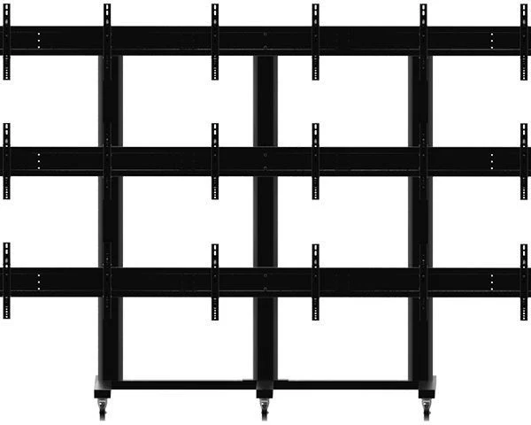 ITB MB9734 55" Portable flat panel floor stand Nero base da pavimento per tv a schermo piatto [MB9734]