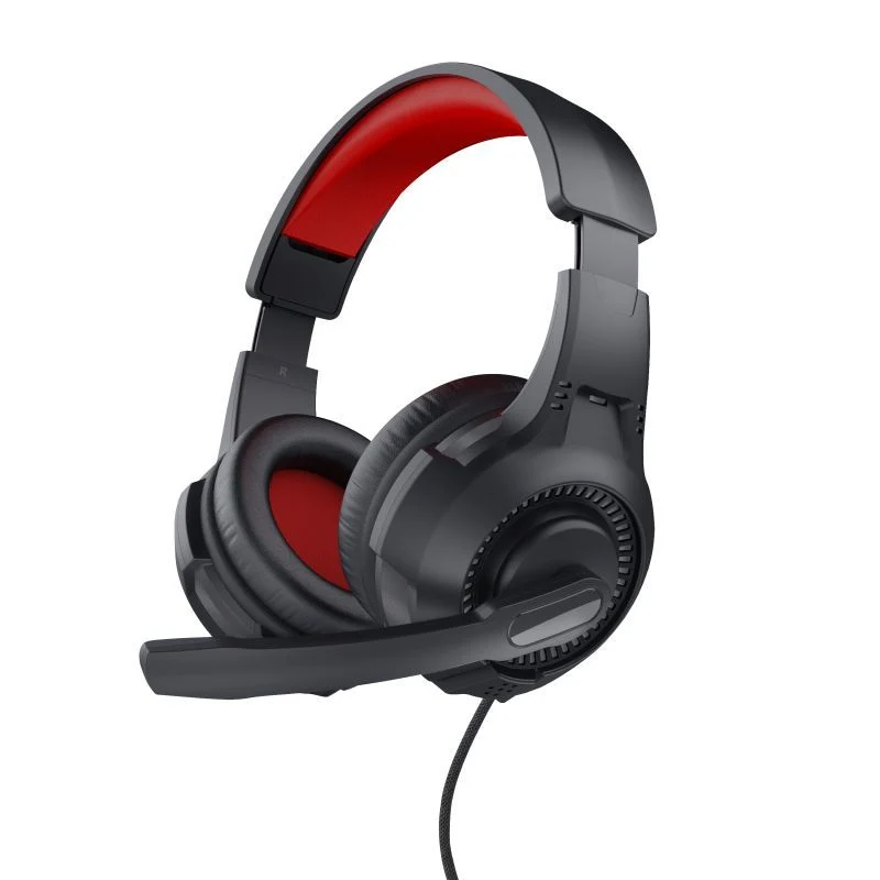 Trust 24785 cuffia e auricolare Cuffie Cablato A Padiglione Gaming Nero, Rosso [24785]
