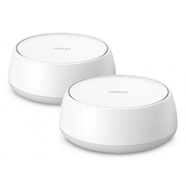 TP-Link DECO BE25(2-PACK) sistema Wi-Fi Mesh Dual-band (2.4 GHz/5 GHz) Wi-Fi 7 (802.11be) Bianco Interno [DECOBE25(2-PACK)]