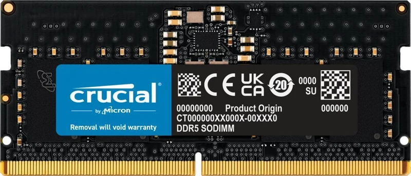 Crucial CT8G48C40S5 memoria 8 GB 1 x 8 GB DDR5 4800 MHz [CT8G48C40S5]