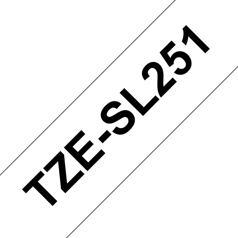 Brother TZe-SL251 nastro per stampante Nero [TZESL251]
