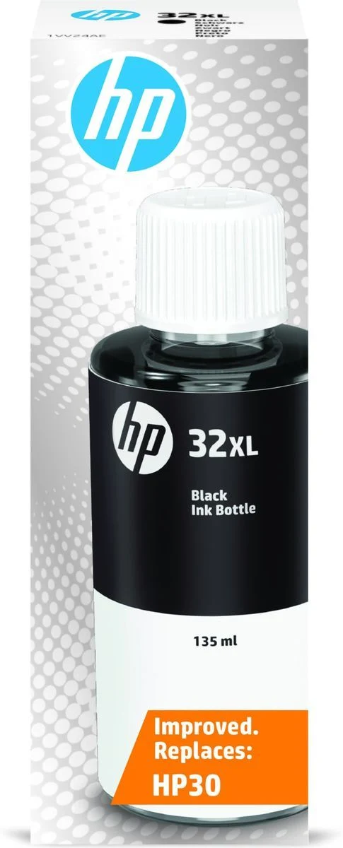 HP Flacone di inchiostro nero originale 32XL 135 ml [1VV24AE]
