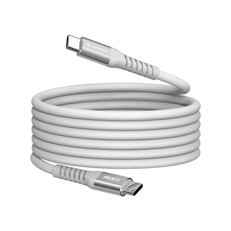 Verbatim 31854 cavo USB USB 2.0 1,2 m USB C 0,48 Gbit/s 100 W Grigio [31854]