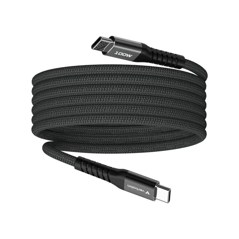 Verbatim 31863 cavo USB USB 2.0 1,2 m USB C 0,48 Gbit/s 100 W Nero [31863]
