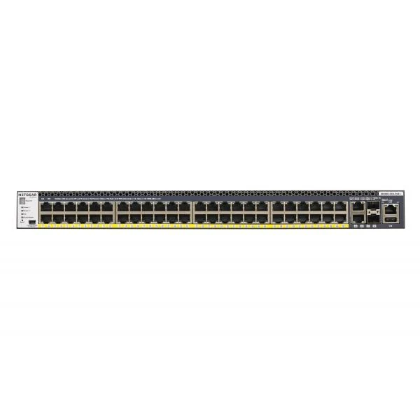NETGEAR GSM4352PA Gestito L2/L3/L4 Gigabit Ethernet (10/100/1000) Supporto Power over Ethernet (PoE) 1U Nero [GSM4352PA-100NES]