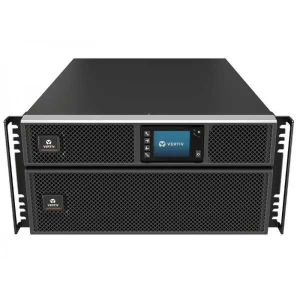 Vertiv Liebert UPS GXT5 - 10 kVA / 10 kW, 230 V Rack/tower online, garanzia online di 3 anni, con kit di montaggio in rack fisso, scheda di rete RDU101 (GXT5-10KIRT5UXLN) [GXT5-10KIRT5UXLN]
