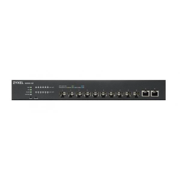 Zyxel XS1930-12F-ZZ0101F switch di rete Gestito L2/L3 Nero [XS1930-12F-ZZ0101F]