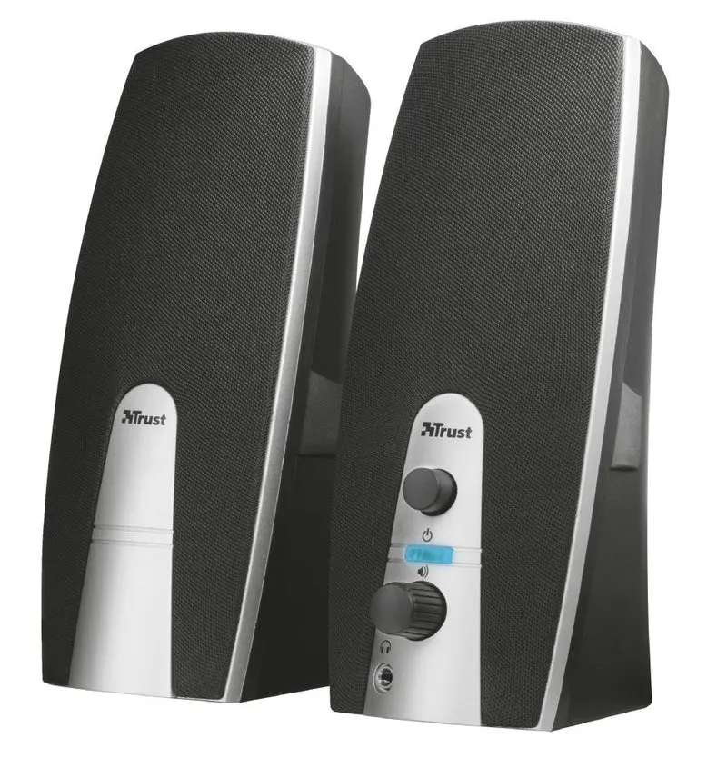 Trust MiLa 2.0 Speaker Set Nero, Argento Cablato 5 W [16697]