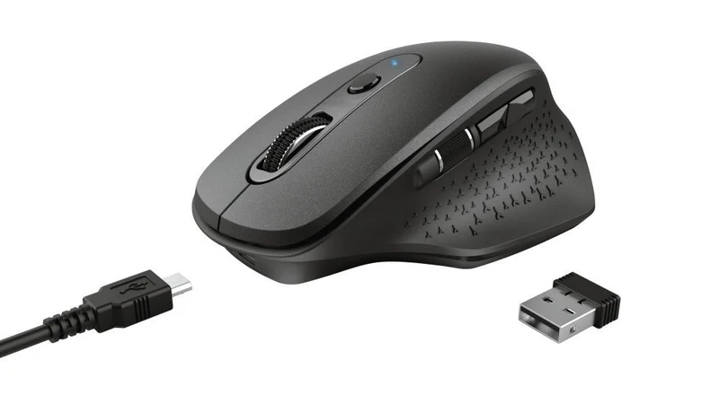 Trust Ozaa mouse Ufficio Mano destra RF Wireless Ottico 2400 DPI [23812]