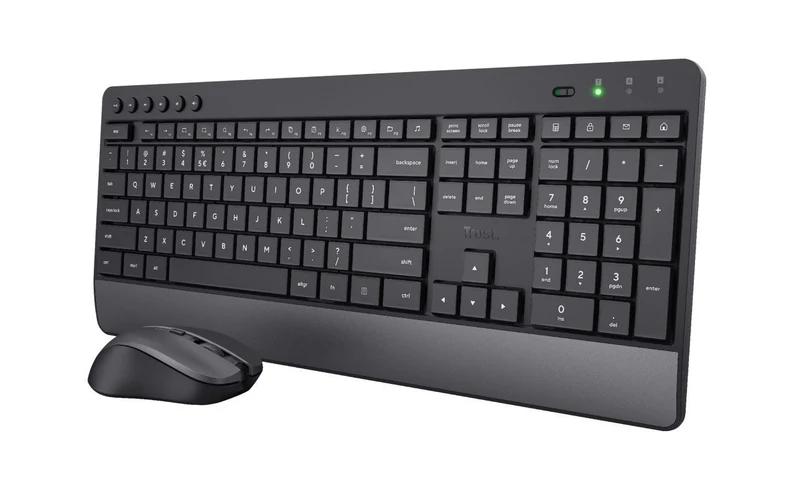 Trust Trezo tastiera Mouse incluso Universale RF Wireless QWERTY Italiano Nero [24530]