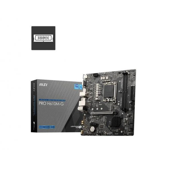 MSI PRO H610M-G scheda madre Intel H610 LGA 1700 micro ATX [PROH610M-G]