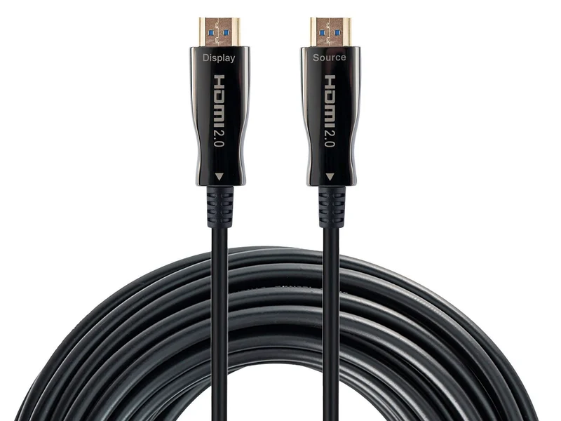Hamlet XVCHDM-AOM50 cavo HDMI 50 m HDMI tipo A (Standard) Nero [XVCHDM-AOM50]
