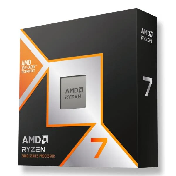 AMD Ryzen 7 9800X3D processore 4,7 GHz 104 MB L2 & L3 Scatola [100-100001084WOF]