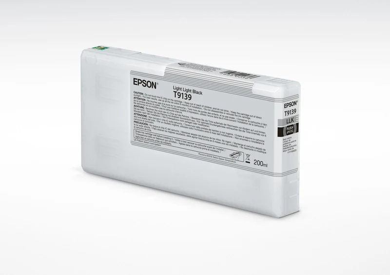 Epson T9139 Light Light Black Ink Cartridge (200ml) [C13T913900]