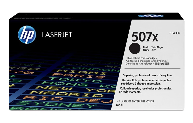 HP Cartuccia Toner originale nero ad alta capacità LaserJet 507X [CE400X]