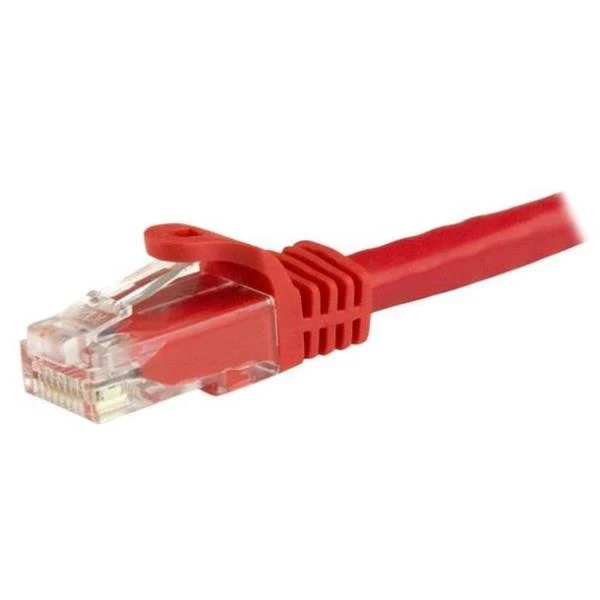 StarTech.com Cavo di rete Cat 6 - Cavo Patch Ethernet Gigabit rosso antigroviglio - 2m